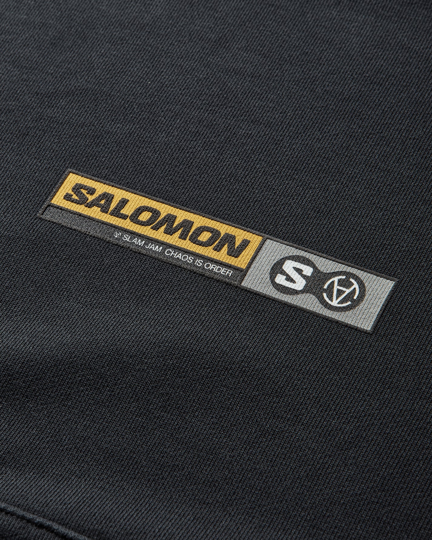 Salomon Salomon Hoodie Slam Jam Deep Black Sweatshirts Hoodies LC2722300