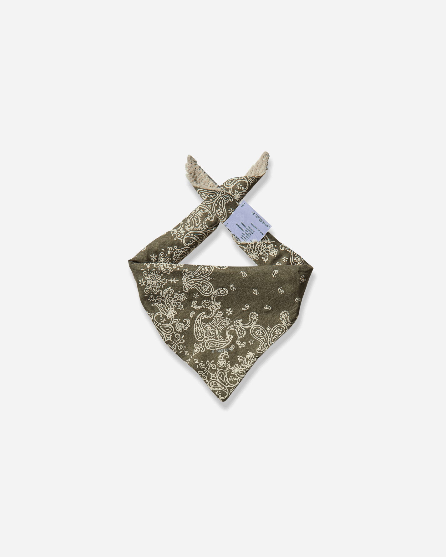 Satisfy Ghostfleece Ad Bandana Khaki Gloves and Scarves Bandanas 34000 50700