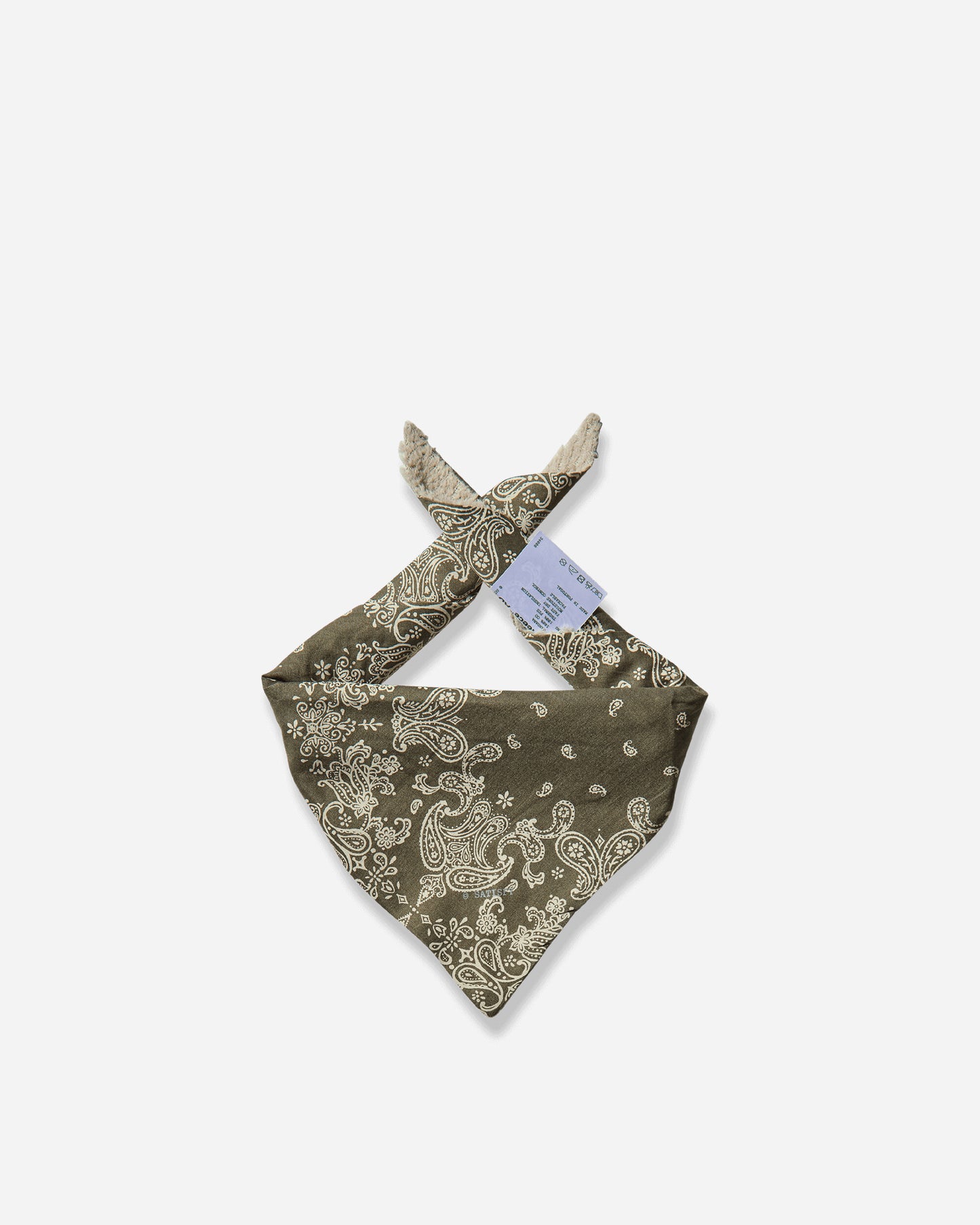 Satisfy Ghostfleece Ad Bandana Khaki Gloves and Scarves Bandanas 34000 50700