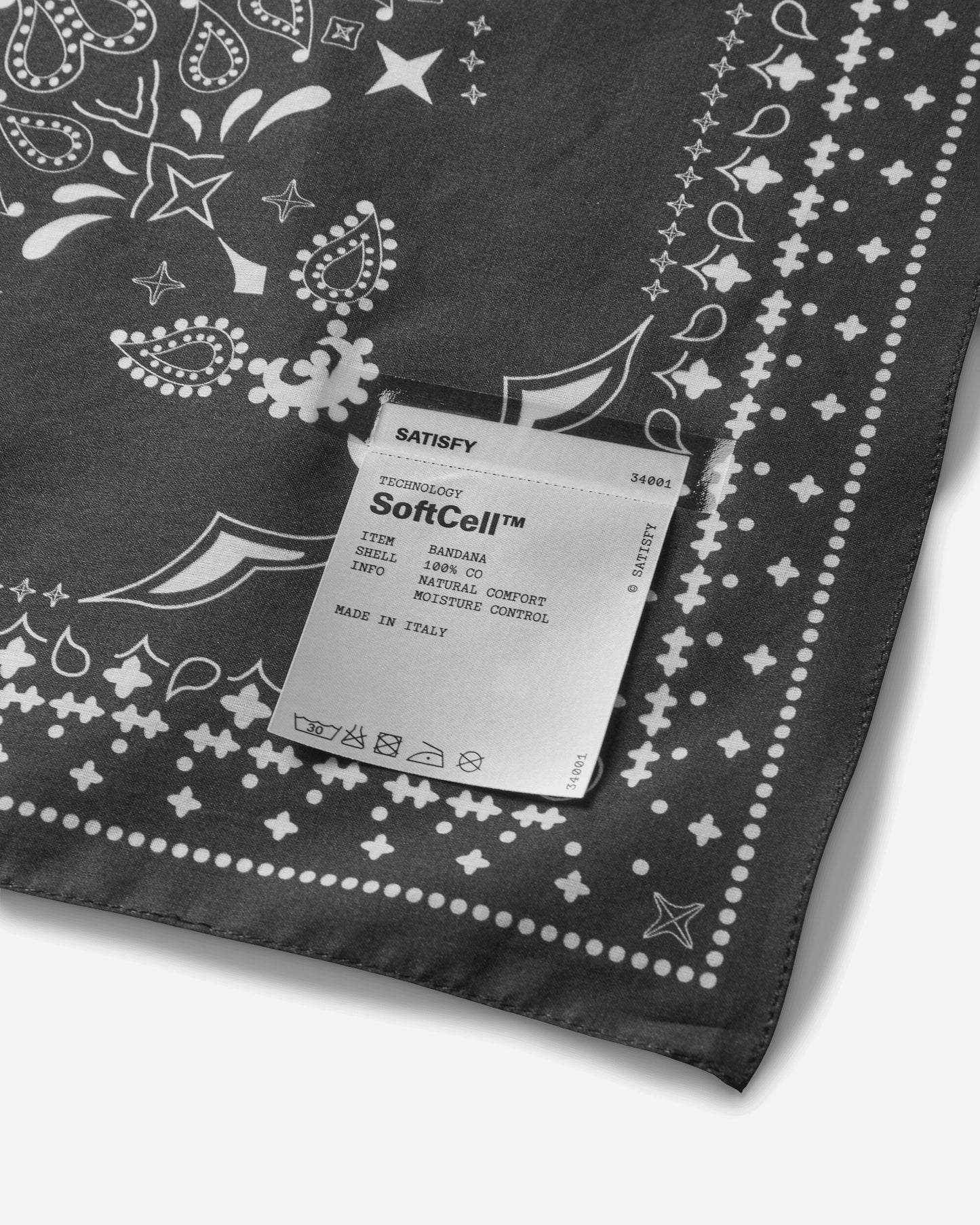 Satisfy Softcell Bandana Dark Shadow Gloves and Scarves Bandanas 34001 08F02