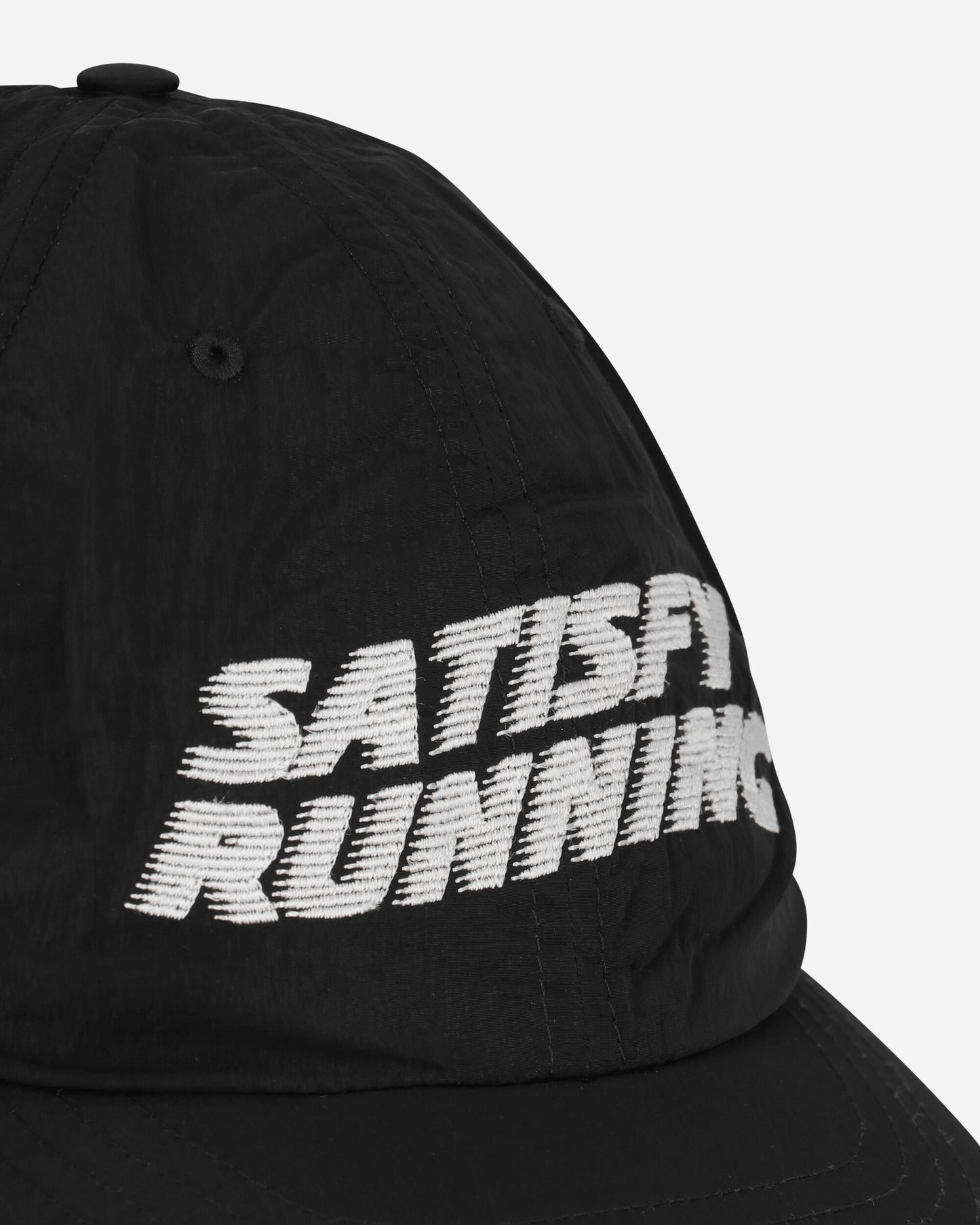 Satisfy Flight Silk Running Cap Black Hats Caps 31002 BK-WA