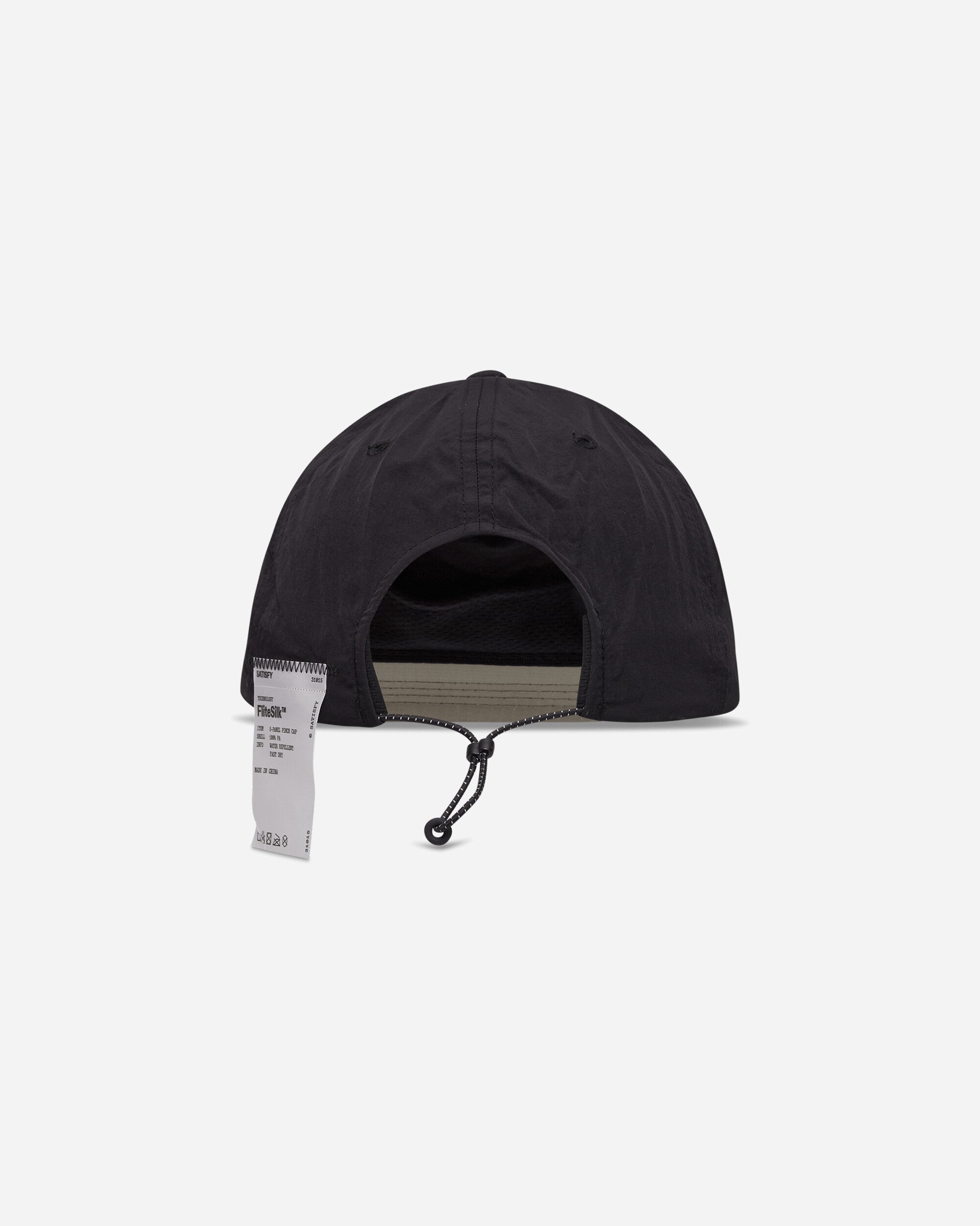 Satisfy Flitesilk 5 Panel Pinch Cap Black EAGLE Hats Caps 31025 00017