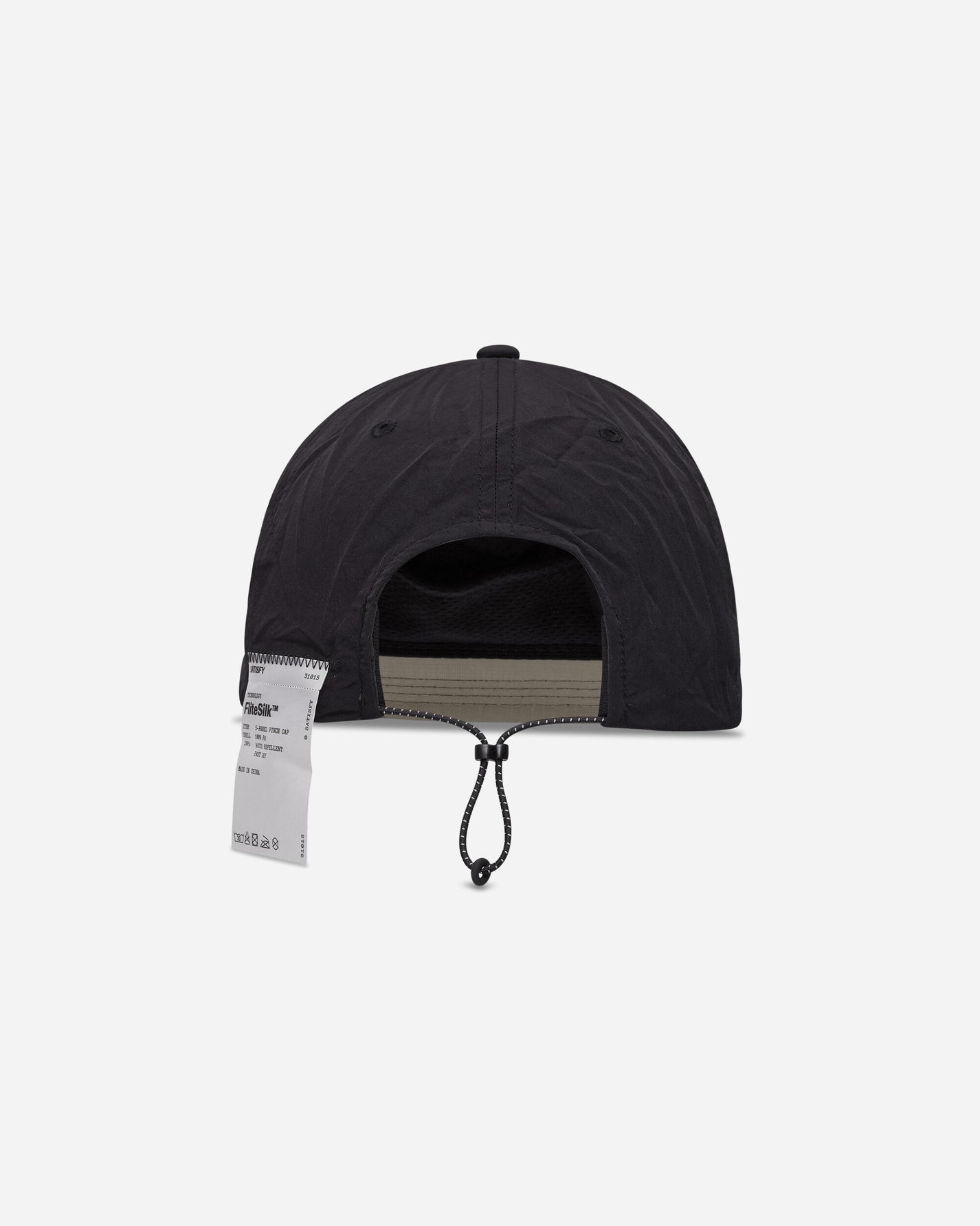 Satisfy Flitesilk 5 Panel Pinch Cap Black OFF ROAD Hats Caps 31025 00018