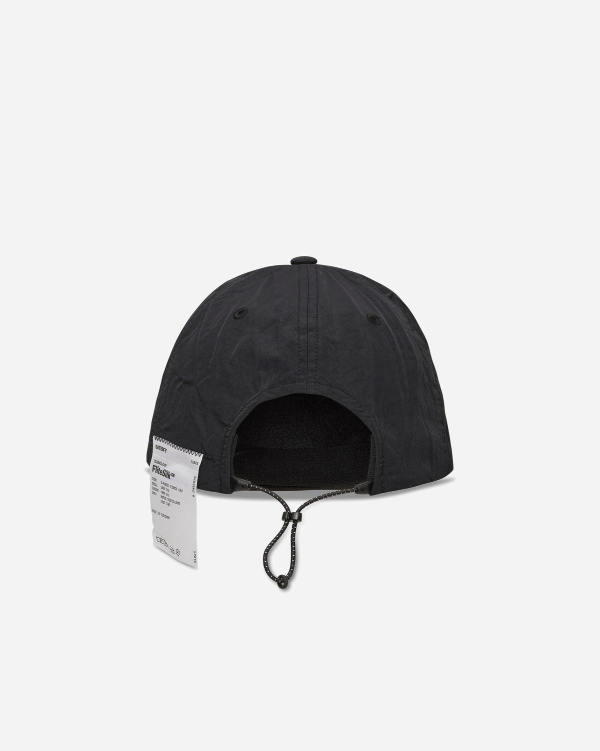 Satisfy Flitesilk 5 Panel Pinch Cap Matte Black Scorpion Hats Caps 31025-00040 00040