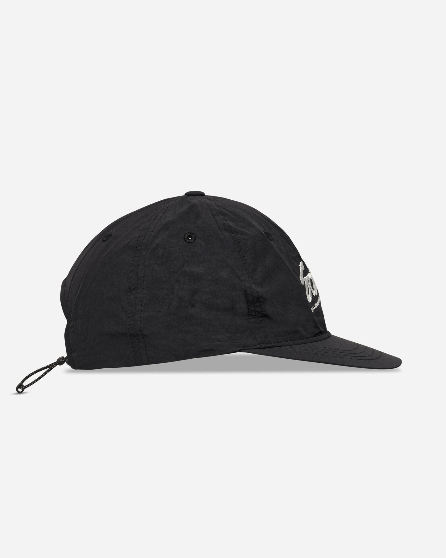Satisfy Flitesilk 5 Panel Pinch Cap Matte Black OffRoad Enbroidery Hats Caps 31025-00044 00044