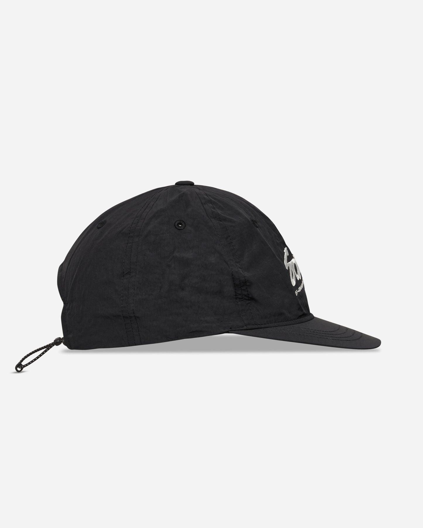 Satisfy Flitesilk 5 Panel Pinch Cap Matte Black OffRoad Enbroidery Hats Caps 31025-00044 00044