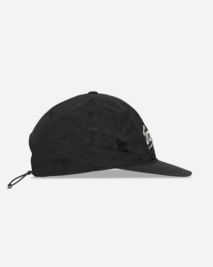 Satisfy Flitesilk 5 Panel Pinch Cap Matte Black OffRoad Enbroidery Hats Caps 31025-00044 00044