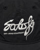 Satisfy Flitesilk 5 Panel Pinch Cap Matte Black OffRoad Enbroidery Hats Caps 31025-00044 00044
