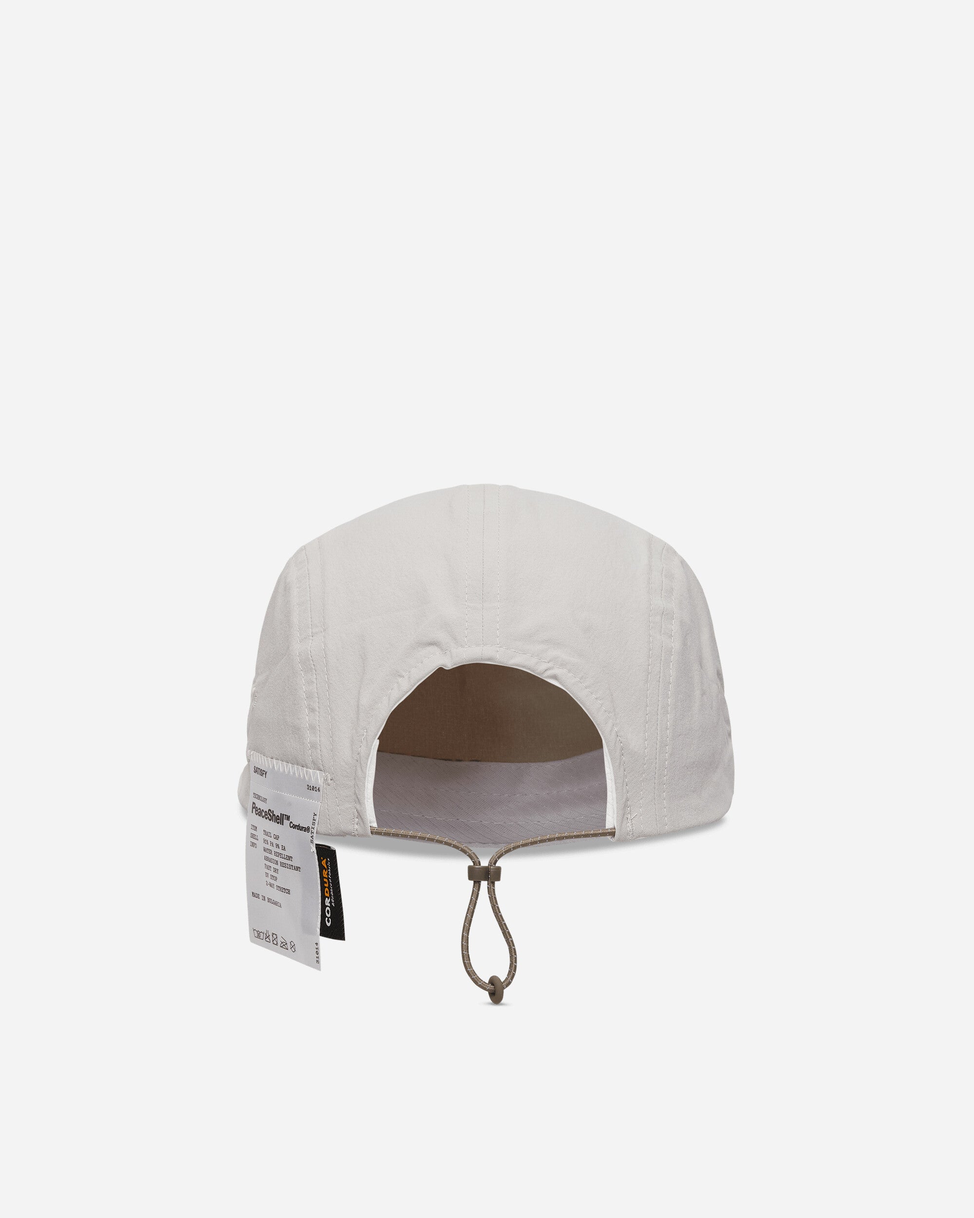 Satisfy Peaceshell Cordura Trail Cap Light Grey Hats Caps 31014 80101