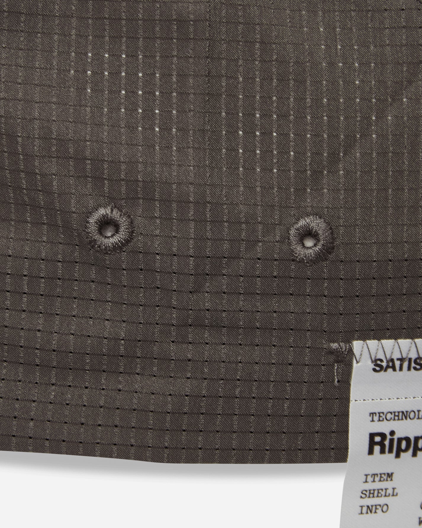 Satisfy Rippy Air Trail Cap Shitake SA Hats Caps 31013 91501