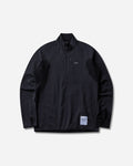 Satisfy Fuzzfleece Grid Half Zip Black SA Sweatshirts Crewneck 11013-00001 00001