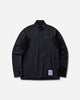 Satisfy Fuzzfleece Grid Half Zip Black SA Sweatshirts Crewneck 11013-00001 00001