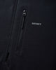 Satisfy Fuzzfleece Grid Half Zip Black SA Sweatshirts Crewneck 11013-00001 00001