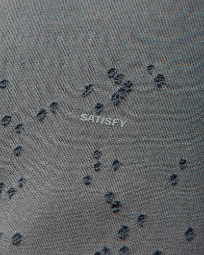 Satisfy Mothtech Hoodie Faded Black Sweatshirts Hoodies 11097 01A02