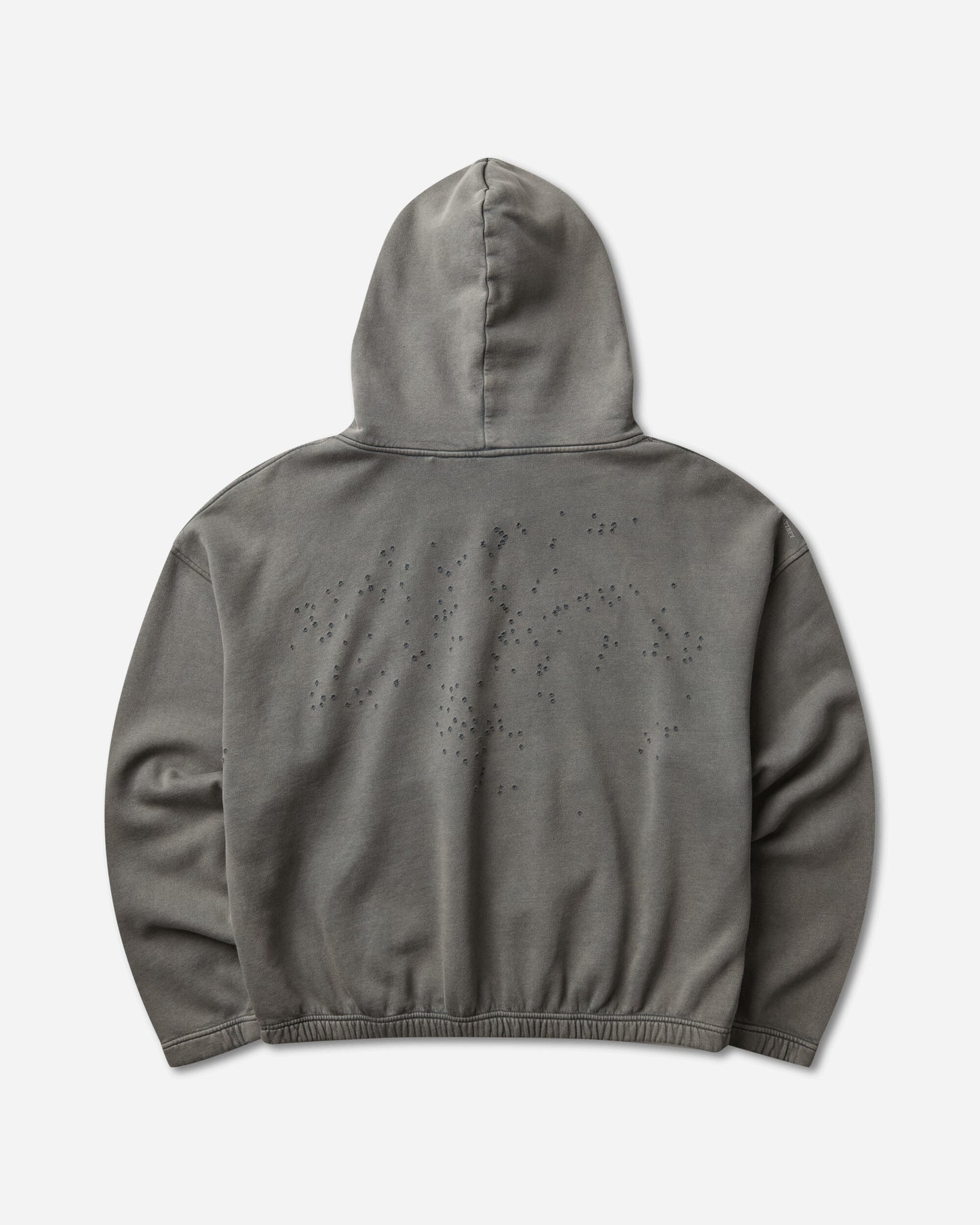 Satisfy Mothtech Hoodie Faded Black Sweatshirts Hoodies 11097 01A02