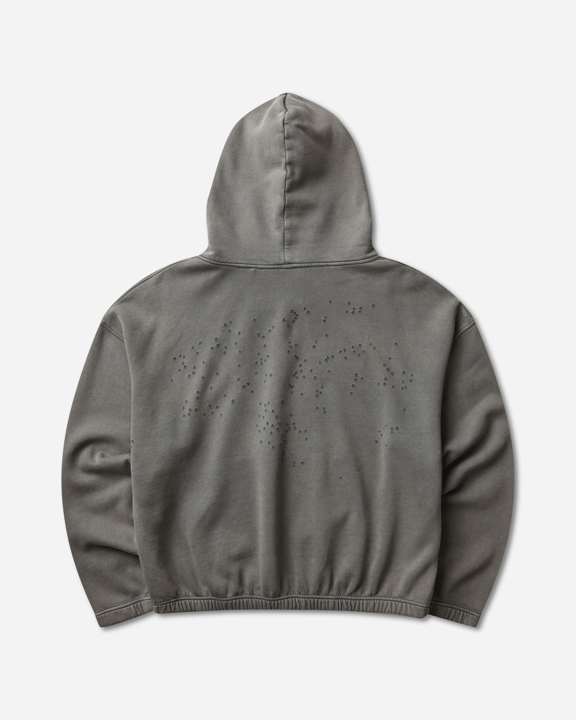 Satisfy Mothtech Hoodie Faded Black Sweatshirts Hoodies 11097 01A02