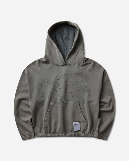 Satisfy Mothtech Hoodie Faded Black Sweatshirts Hoodies 11097 01A02
