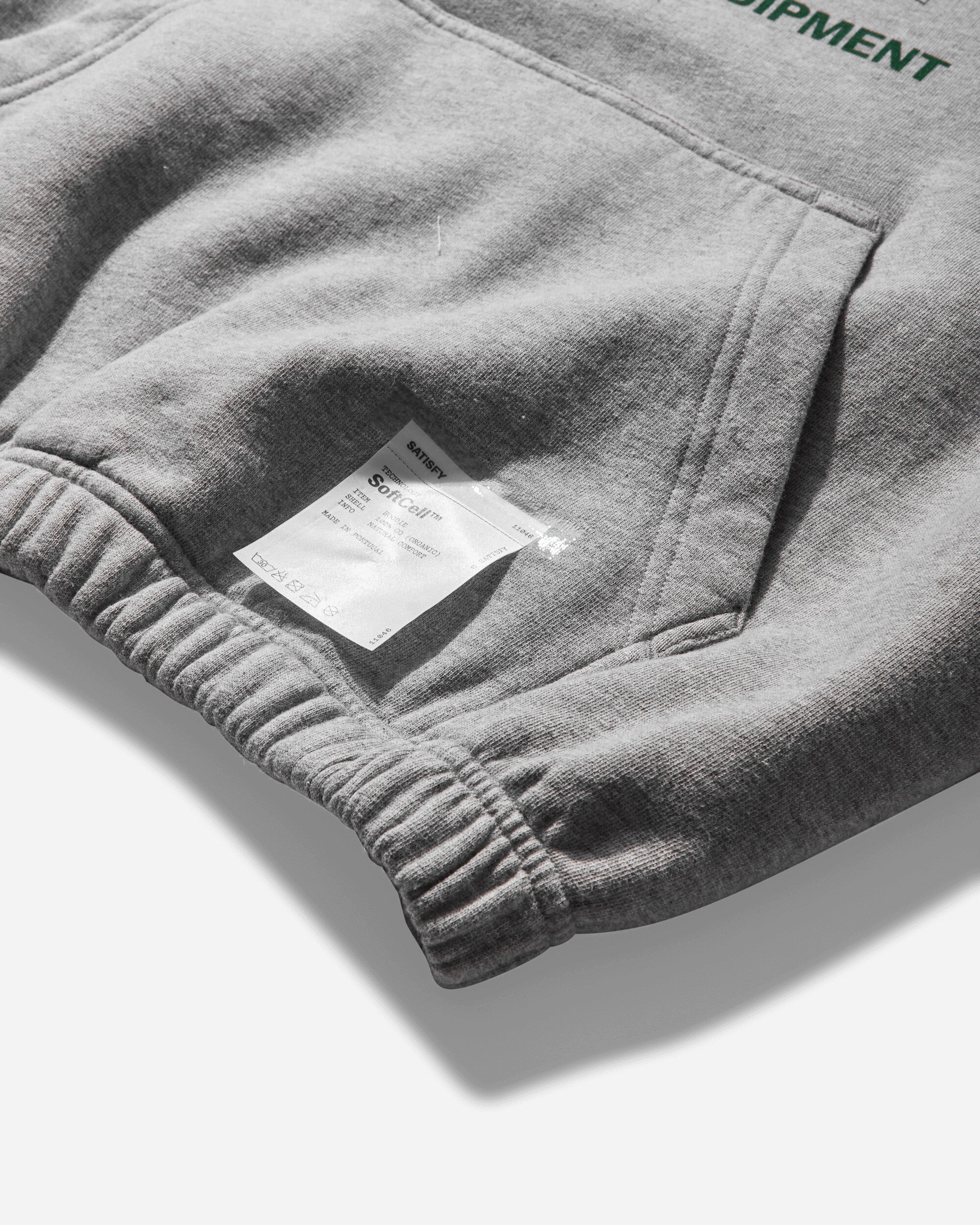 Satisfy SoftCell Hoodie Heather Grey Sweatshirts Hoodies 11046 81004