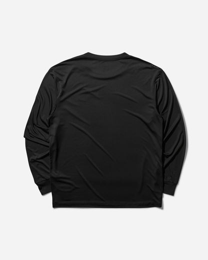 Satisfy Auralite Long Tee Black T-Shirts Longsleeve 11001 BK-OV