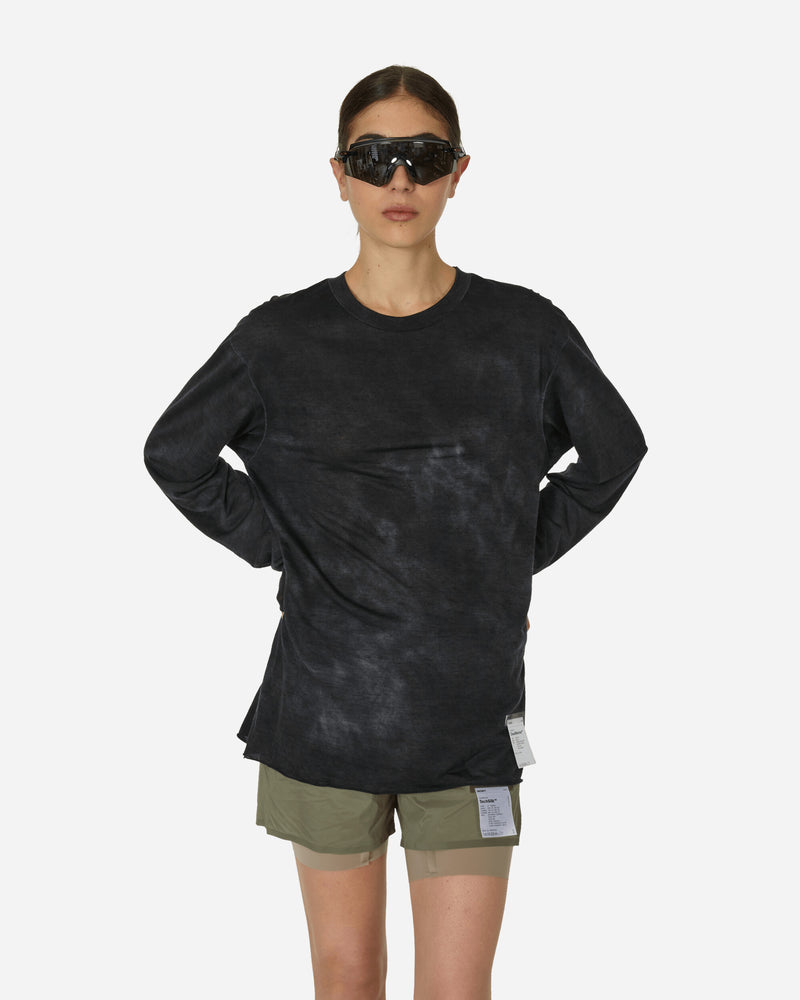 CloudMerino™ Longsleeve T‑Shirt Sun Bleach Black
