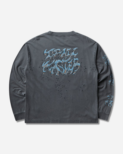 Satisfy Mothtech Long Tee Faded Black ScorpSleecePr T-Shirts Longsleeve 11073-01A40 01A40