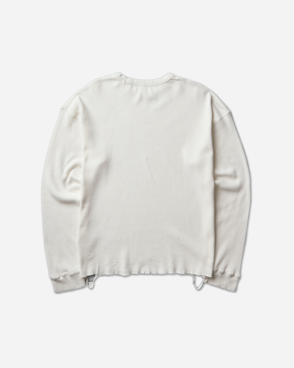 Satisfy Mothtech Waffle Long Tee OffWhite SA T-Shirts Longsleeve 11113-11101 11101