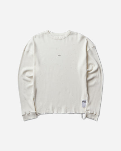 Satisfy Mothtech Waffle Long Tee OffWhite SA T-Shirts Longsleeve 11113-11101 11101