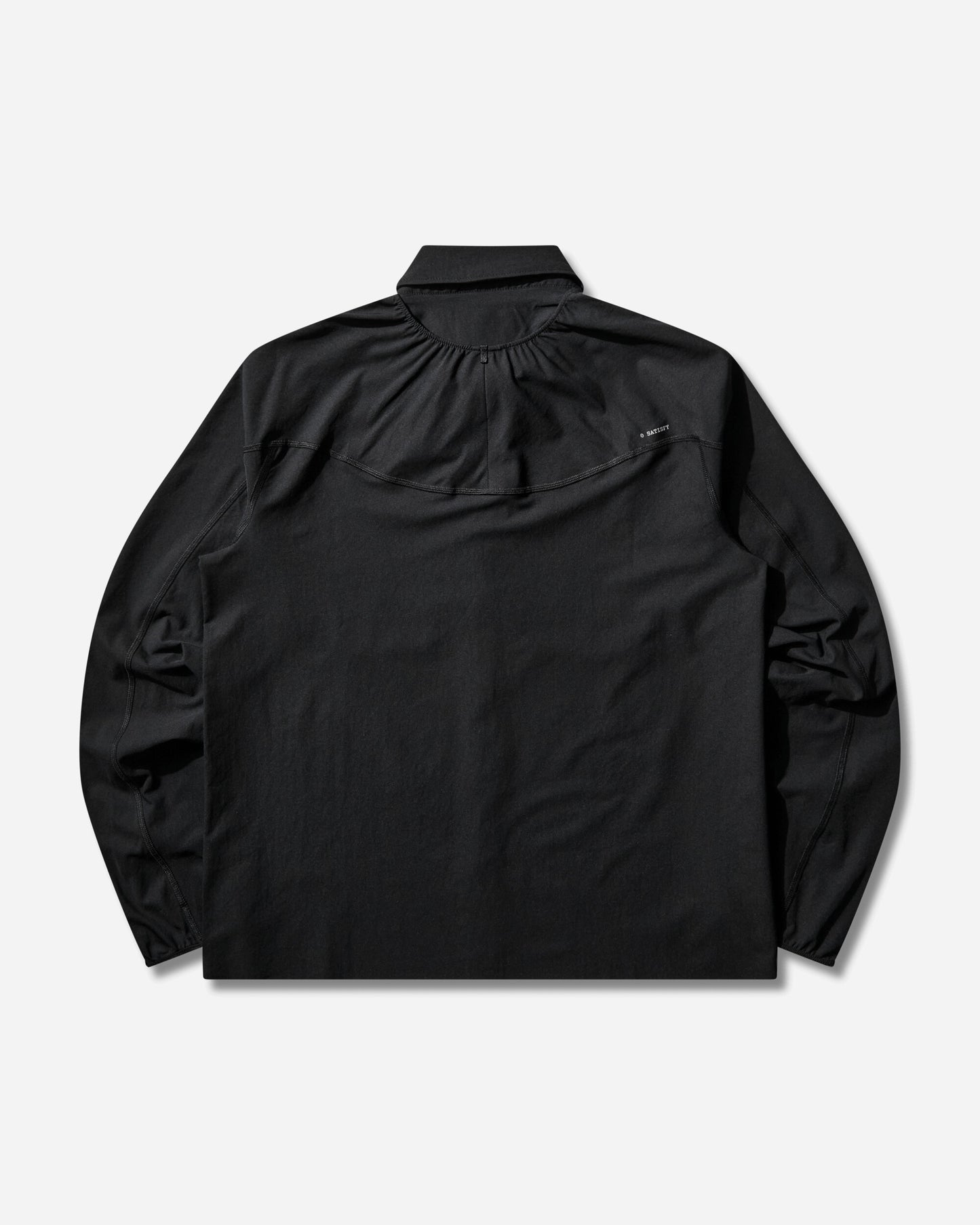 Satisfy Peaceshell River Shirt Black Shirts Longsleeve Shirt 11017 00000