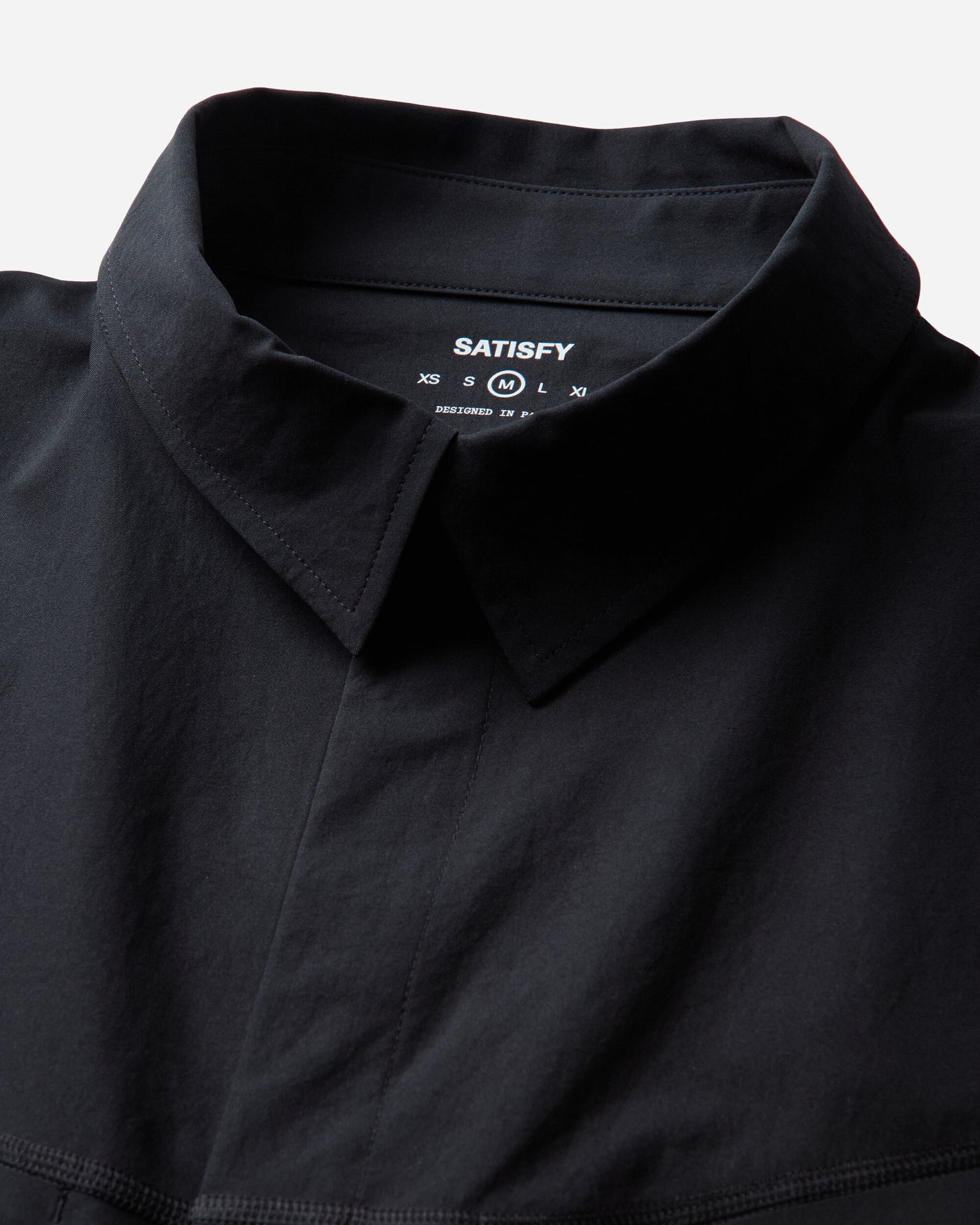 Satisfy Peaceshell River Shirt Black Shirts Longsleeve Shirt 11143-00000 00000