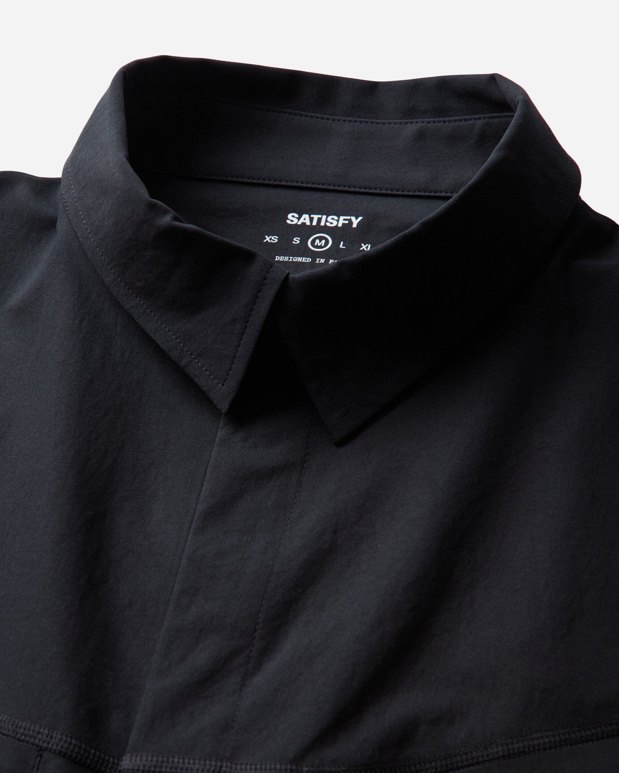 Satisfy Peaceshell River Shirt Black Shirts Longsleeve Shirt 11143-00000 00000