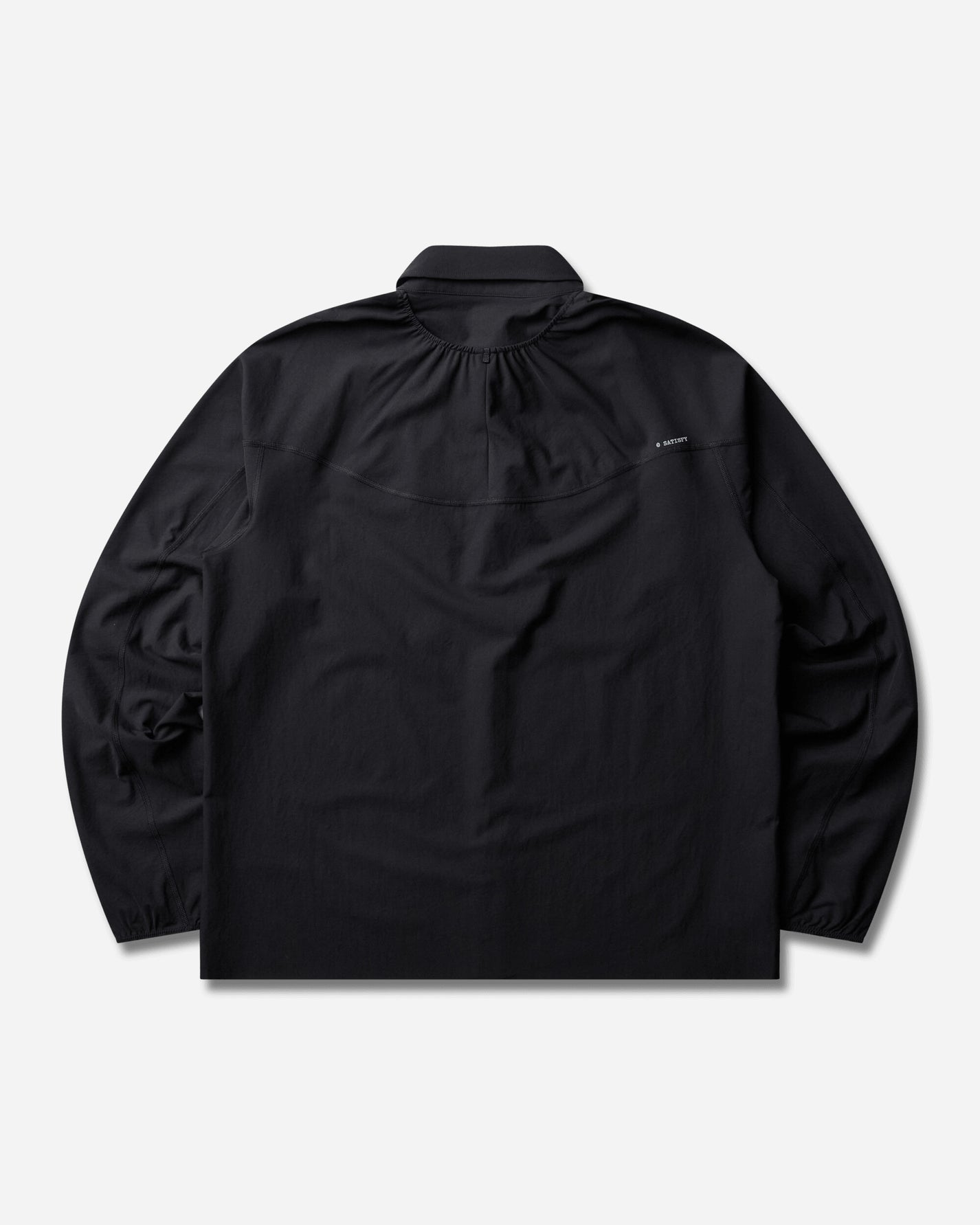 Satisfy Peaceshell River Shirt Black Shirts Longsleeve Shirt 11143-00000 00000