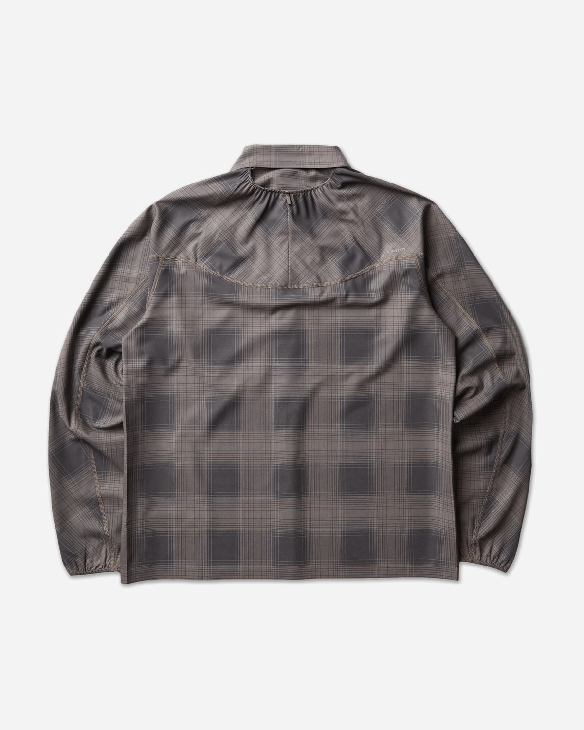 Satisfy Peaceshell River Shirt Check Green Shirts Longsleeve Shirt 11143-91F02 91F02