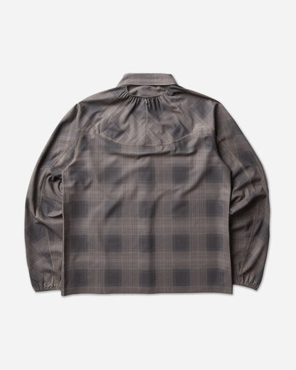Satisfy Peaceshell River Shirt Check Green Shirts Longsleeve Shirt 11143-91F02 91F02