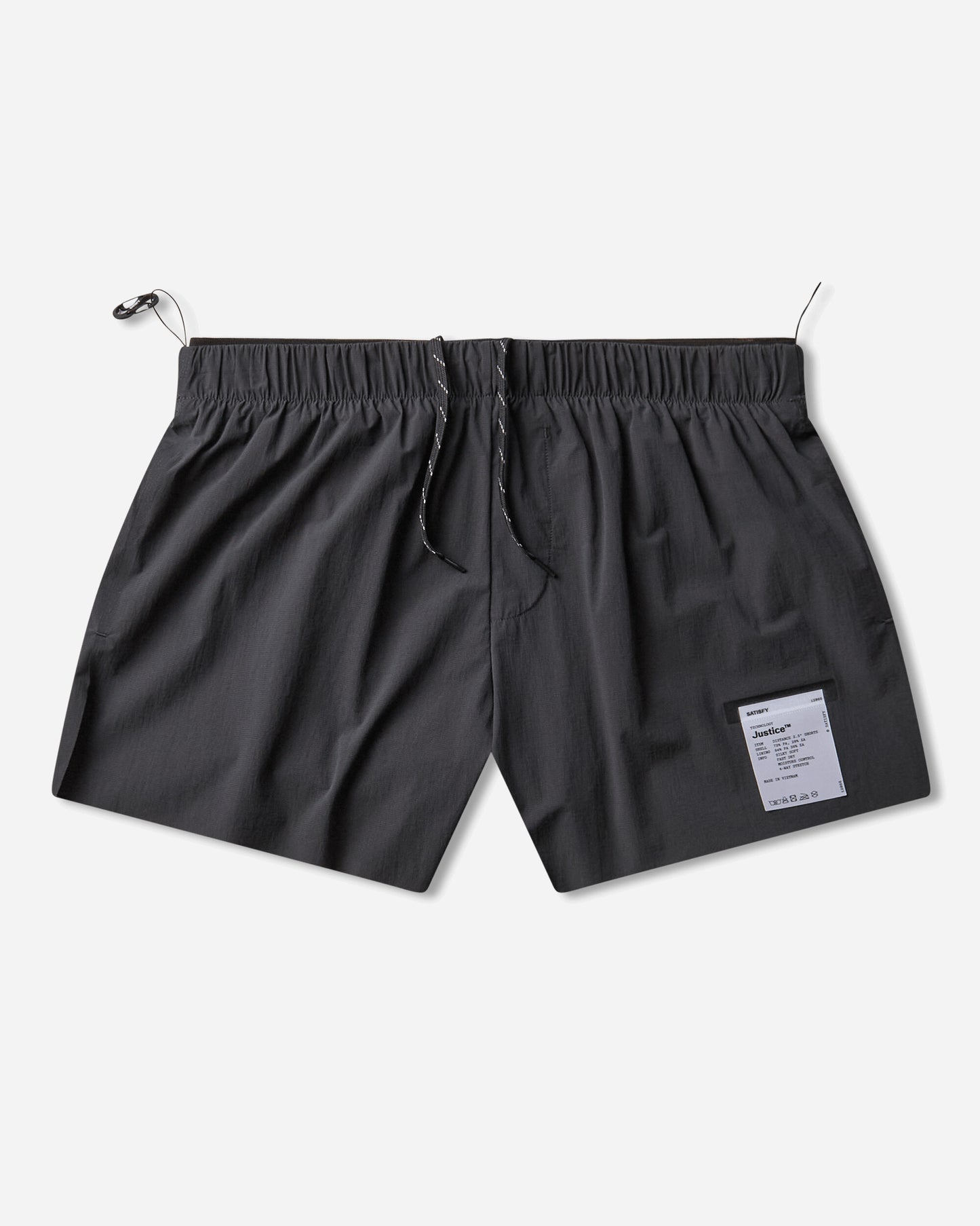 Satisfy Justice Distance 2 5 Shor Black Shorts Short 12019 00000