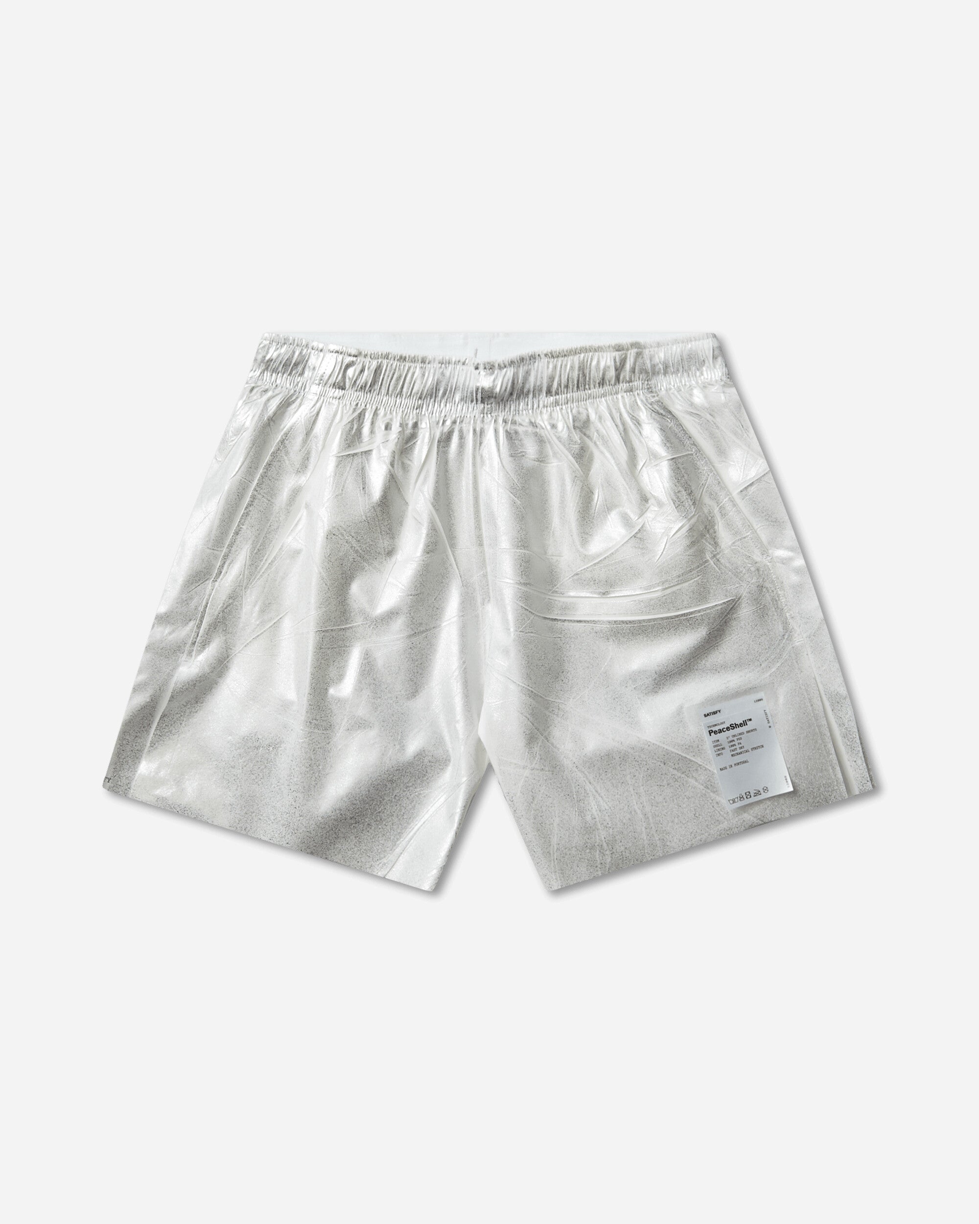 Satisfy Peaceshell Unlined Shorts Silver Shorts Short 12008 80K00