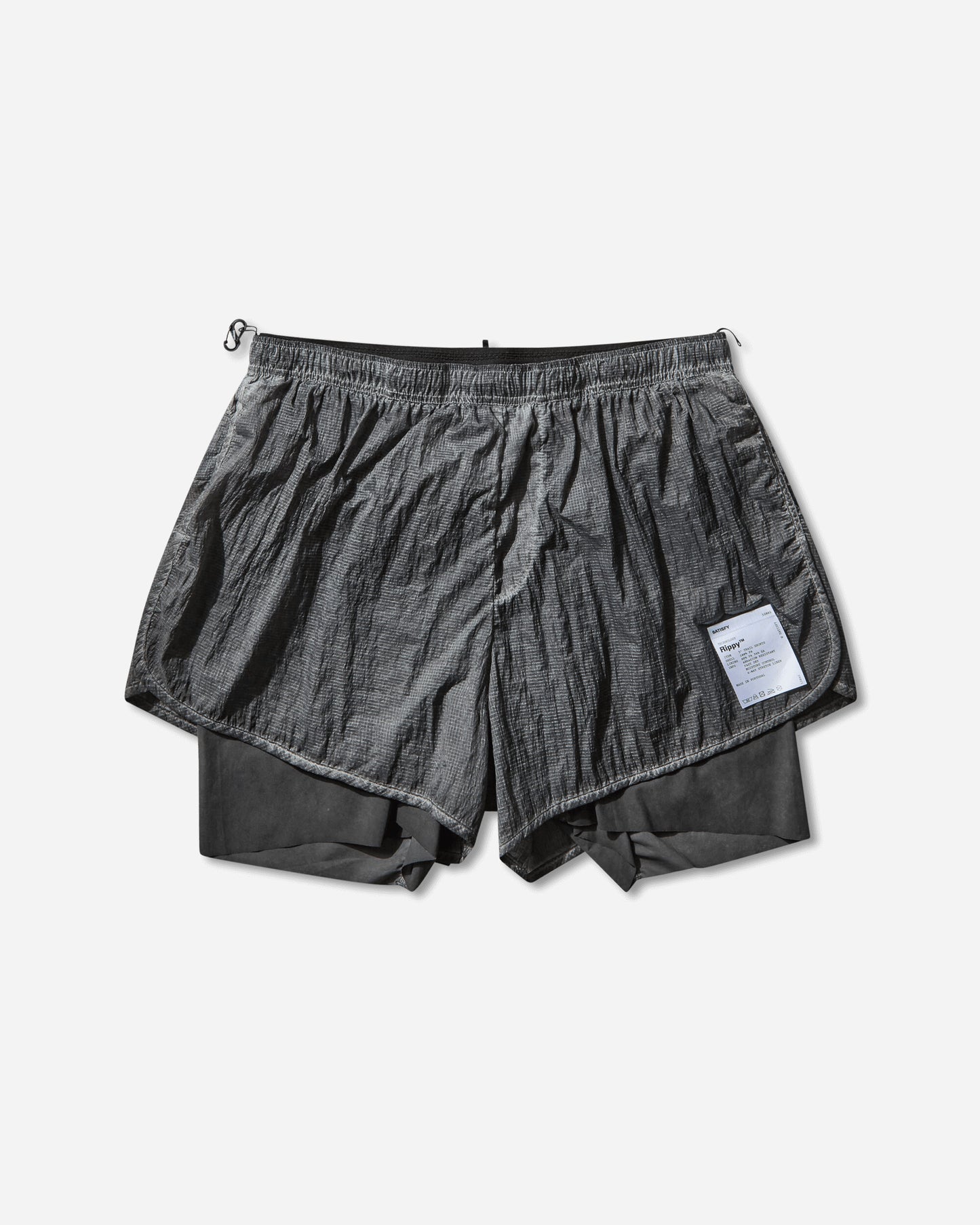 Satisfy Rippy 3" Trail Shorts Aged Black Shorts Short 12042 00A00