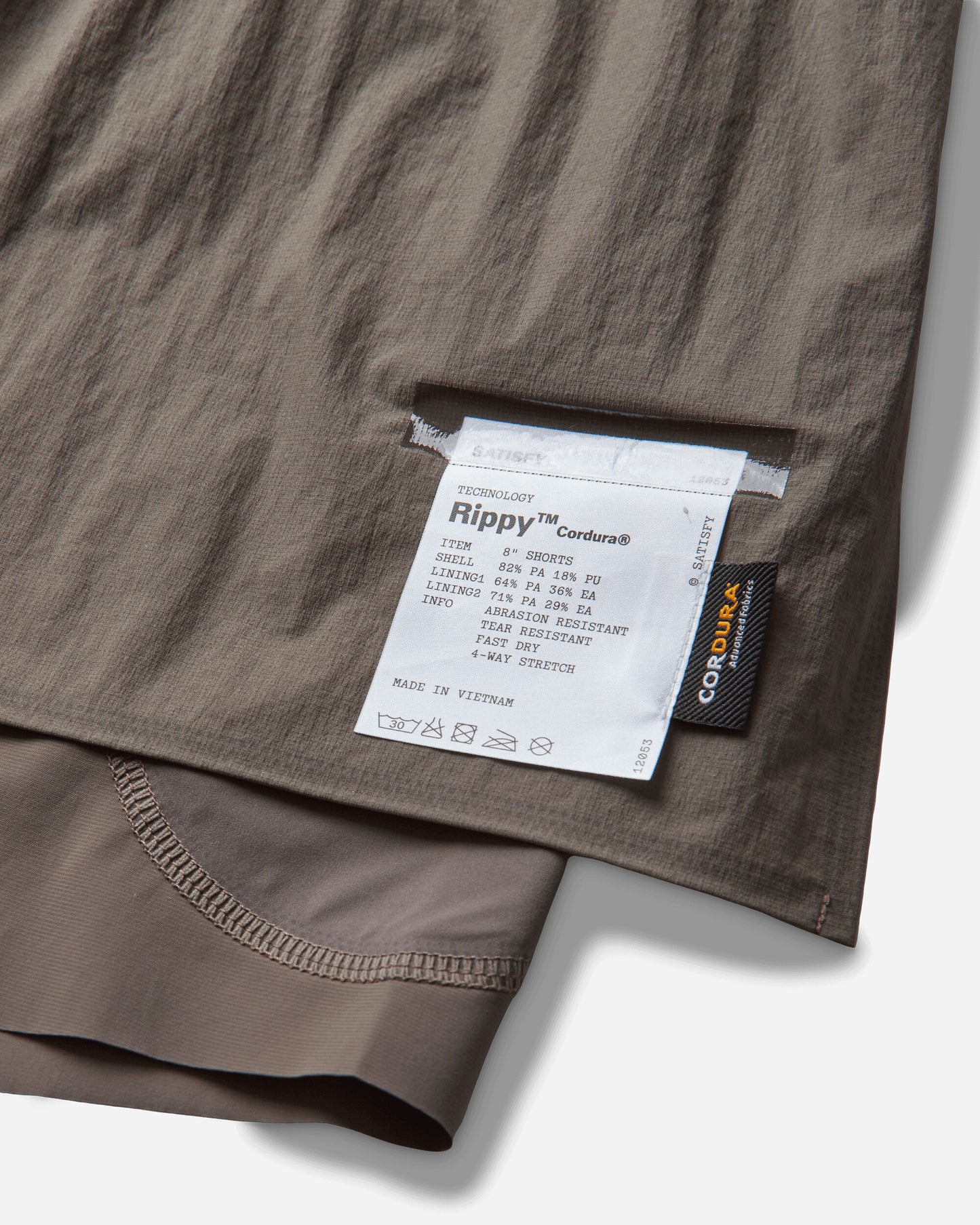 Satisfy Rippy Cordura 8 Shorts Morel Shorts Short 12053 94000