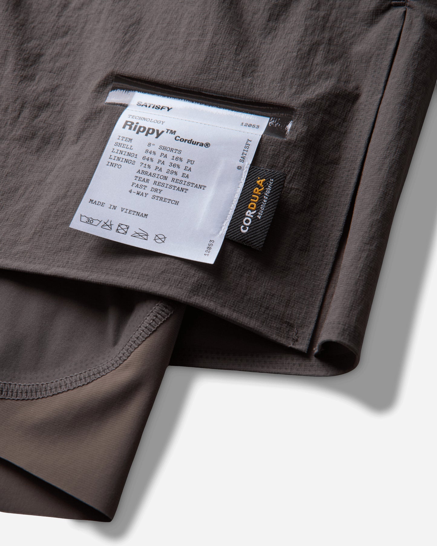 Satisfy Rippy Cordura 8 Shorts Subterranean Shorts Short 12053-83200 83200