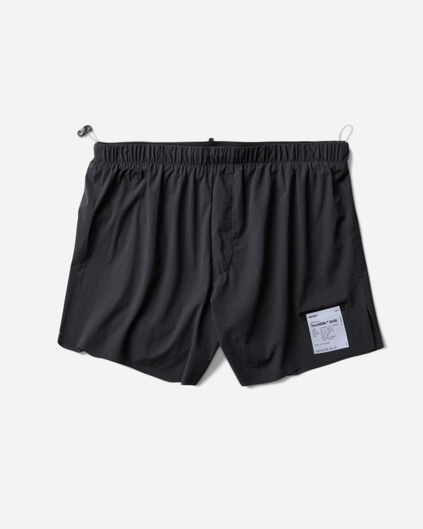 Satisfy TechSilk Drift Distance 2.5 Shorts Black Shorts Short 12078-00000 00000