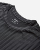 Satisfy AuraLite Pleated Long Tee Black T-Shirts Shortsleeve 11068 00001