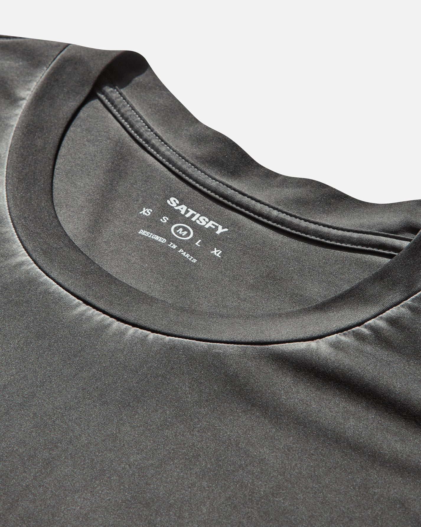 Satisfy Auralite T-Shirt Pigment Black T-Shirts Shortsleeve 11000 00D04