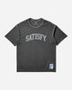 Satisfy Auralite T-Shirt Pigment Black T-Shirts Shortsleeve 11000 00D04
