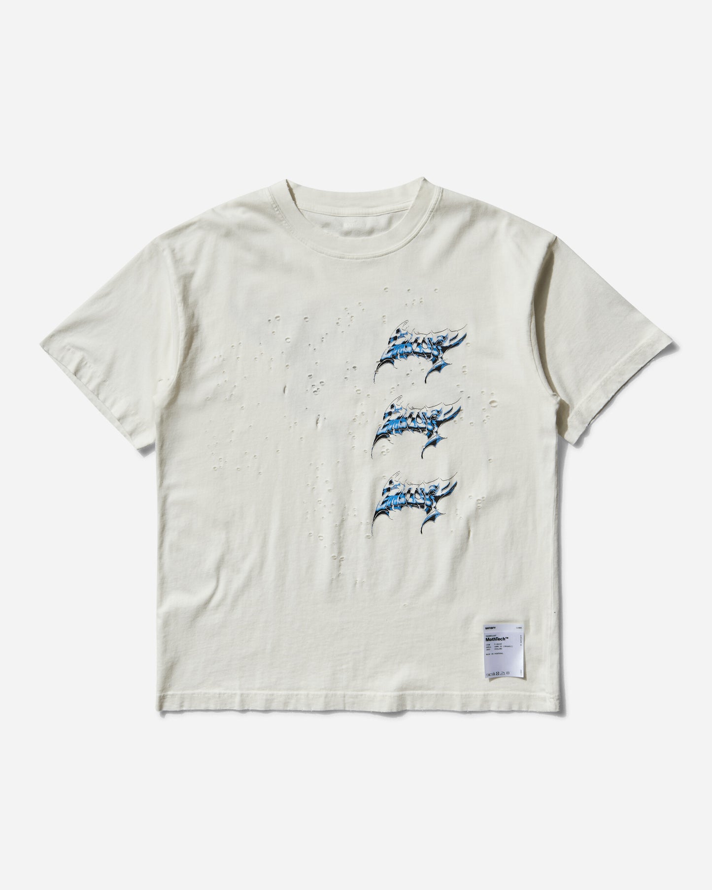 Satisfy MothTech T-Shirt Off White T-Shirts Shortsleeve 11006 11111