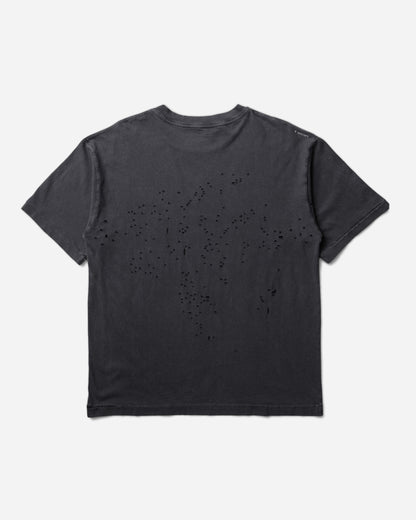 Satisfy Mothtech T Shirt Aged Black AirBrush Glitt T-Shirts Shortsleeve 11006-00A38 00A38