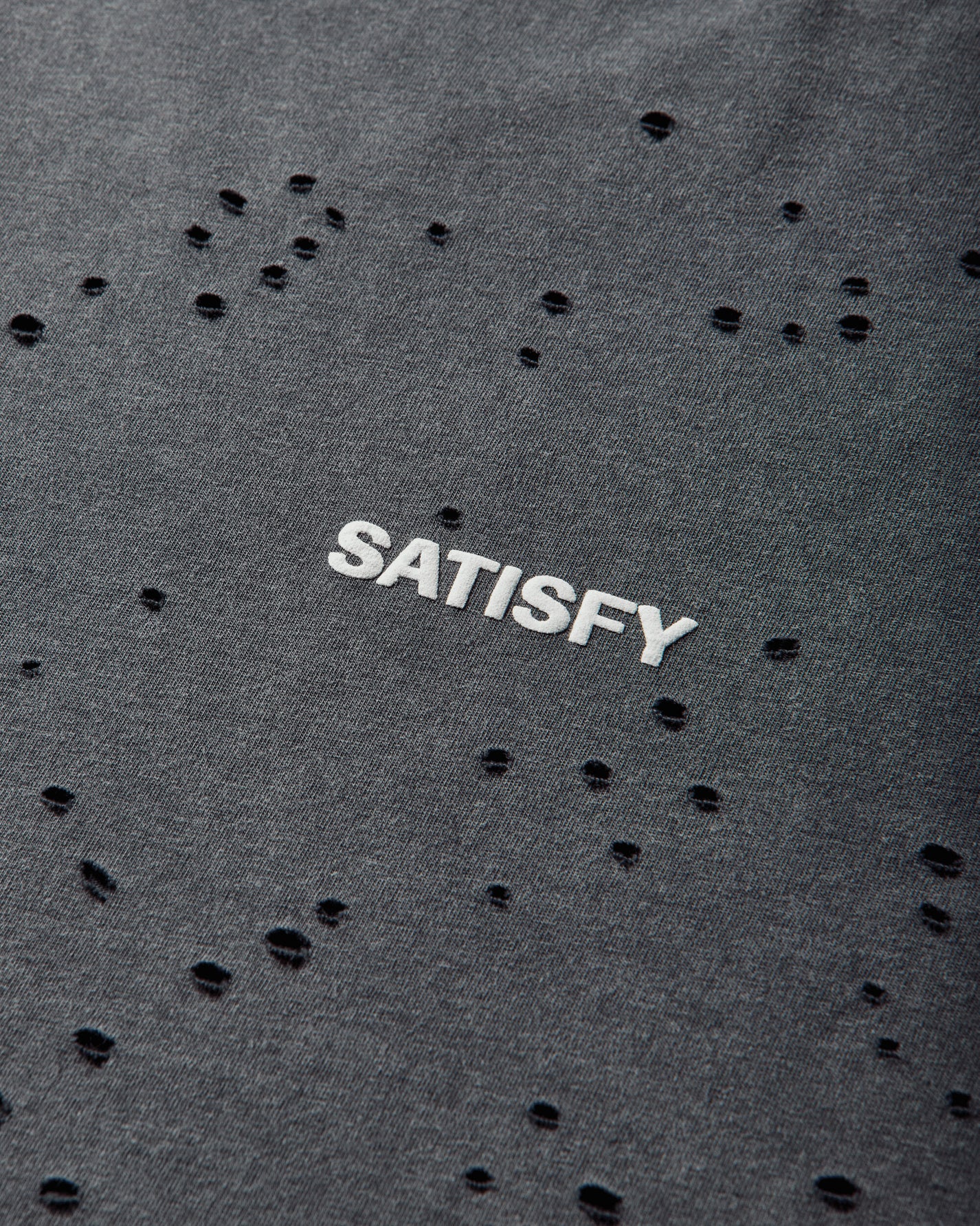 Satisfy Mothtech T Shirt Aged Black SAB T-Shirts Shortsleeve 11006 00A02