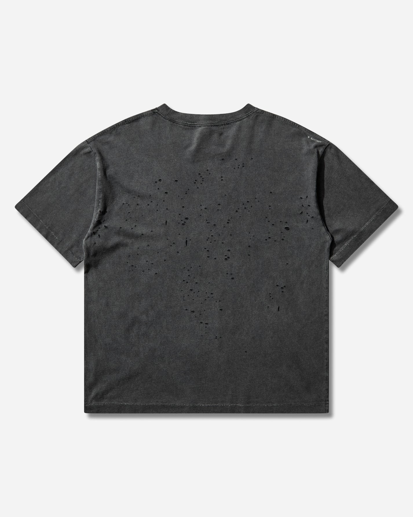 Satisfy Mothtech T Shirt Aged Black T-Shirts Shortsleeve 11006 00A15