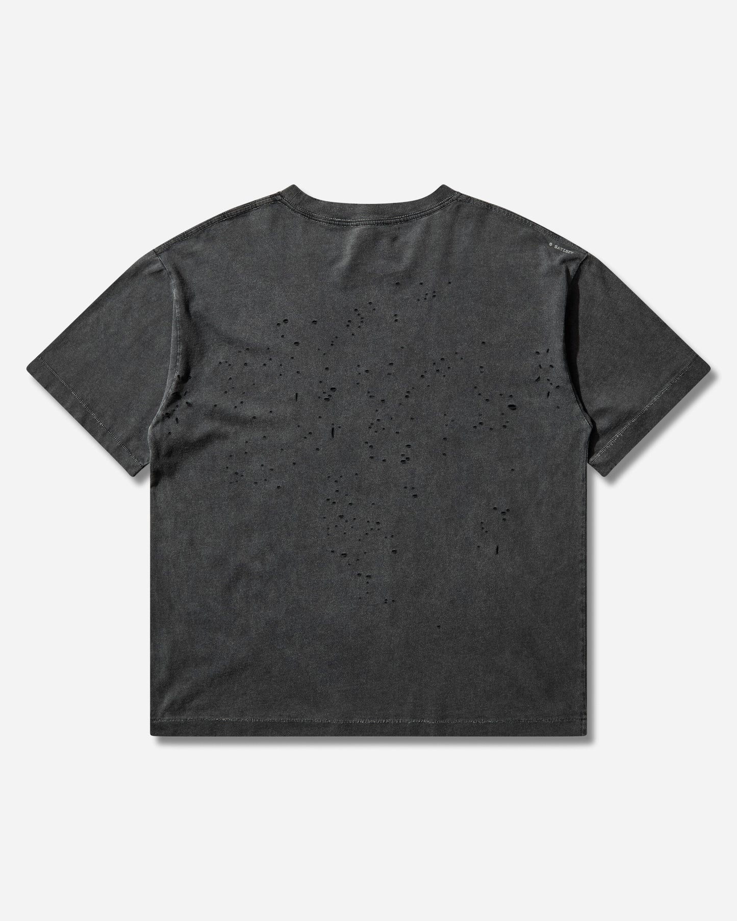 Satisfy Mothtech T Shirt Aged Black T-Shirts Shortsleeve 11006 00A15