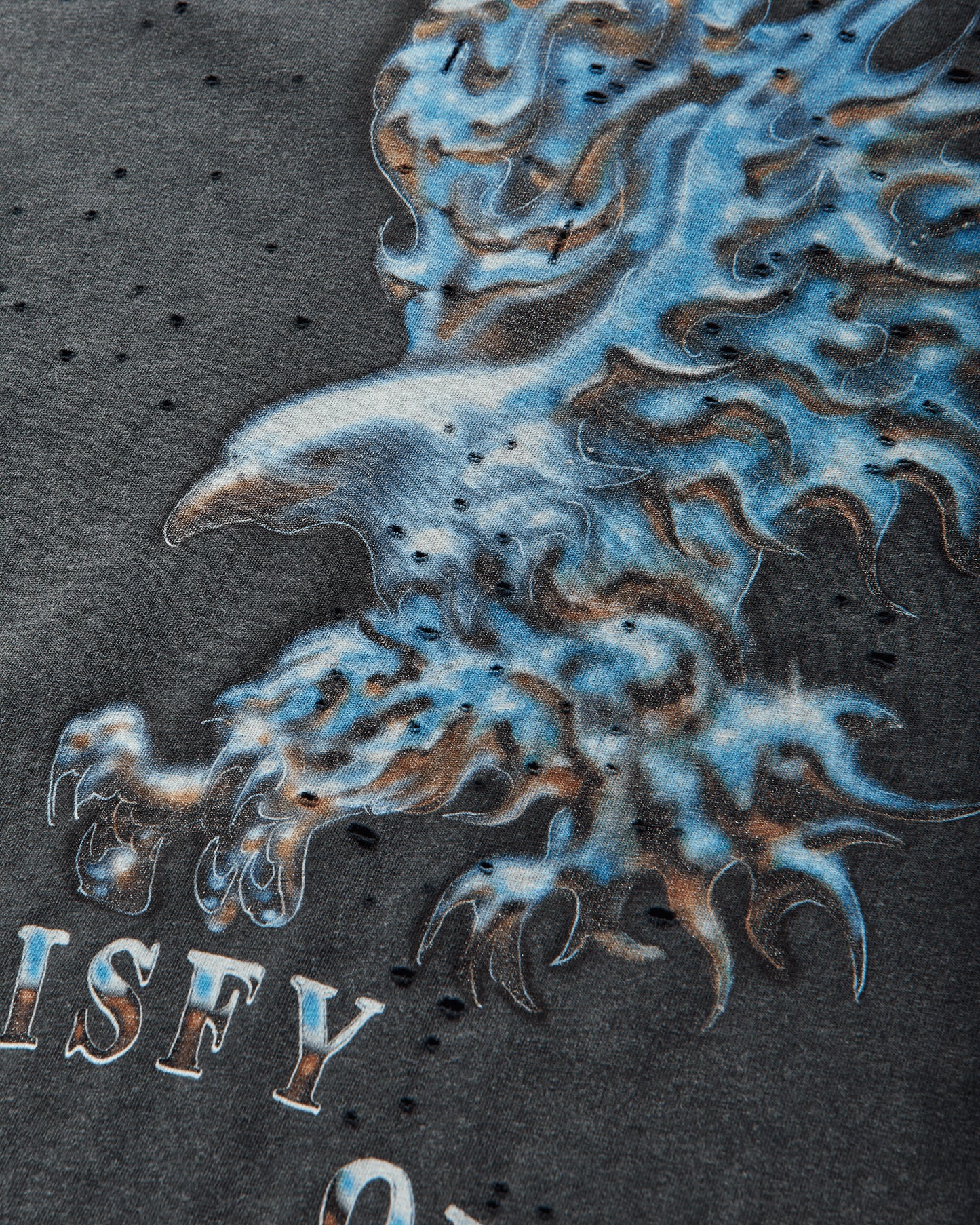 Satisfy Mothtech T Shirt Aged Black T-Shirts Shortsleeve 11006 00A15