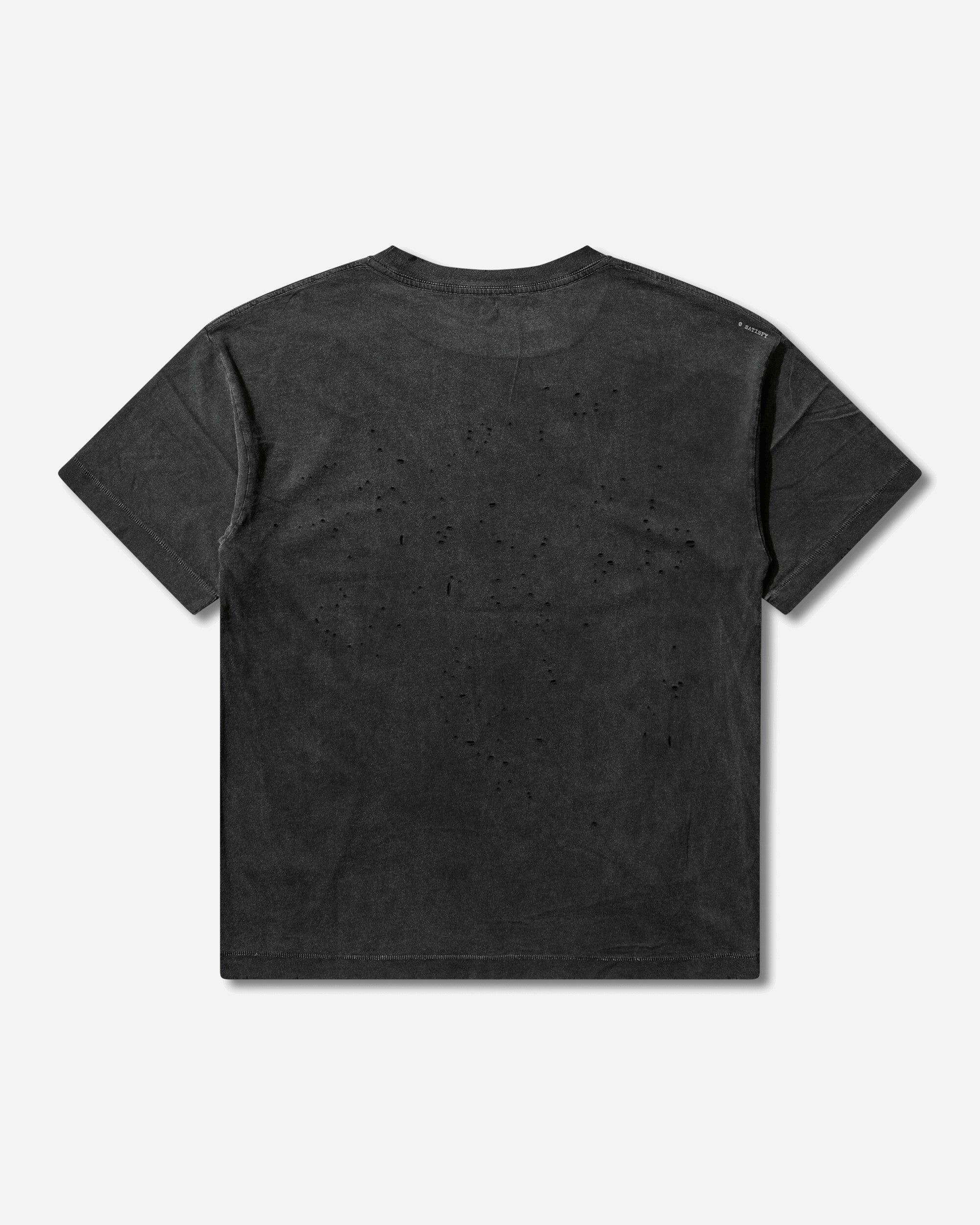 Satisfy Mothtech T Shirt Aged Black T-Shirts Shortsleeve 11006 00A16