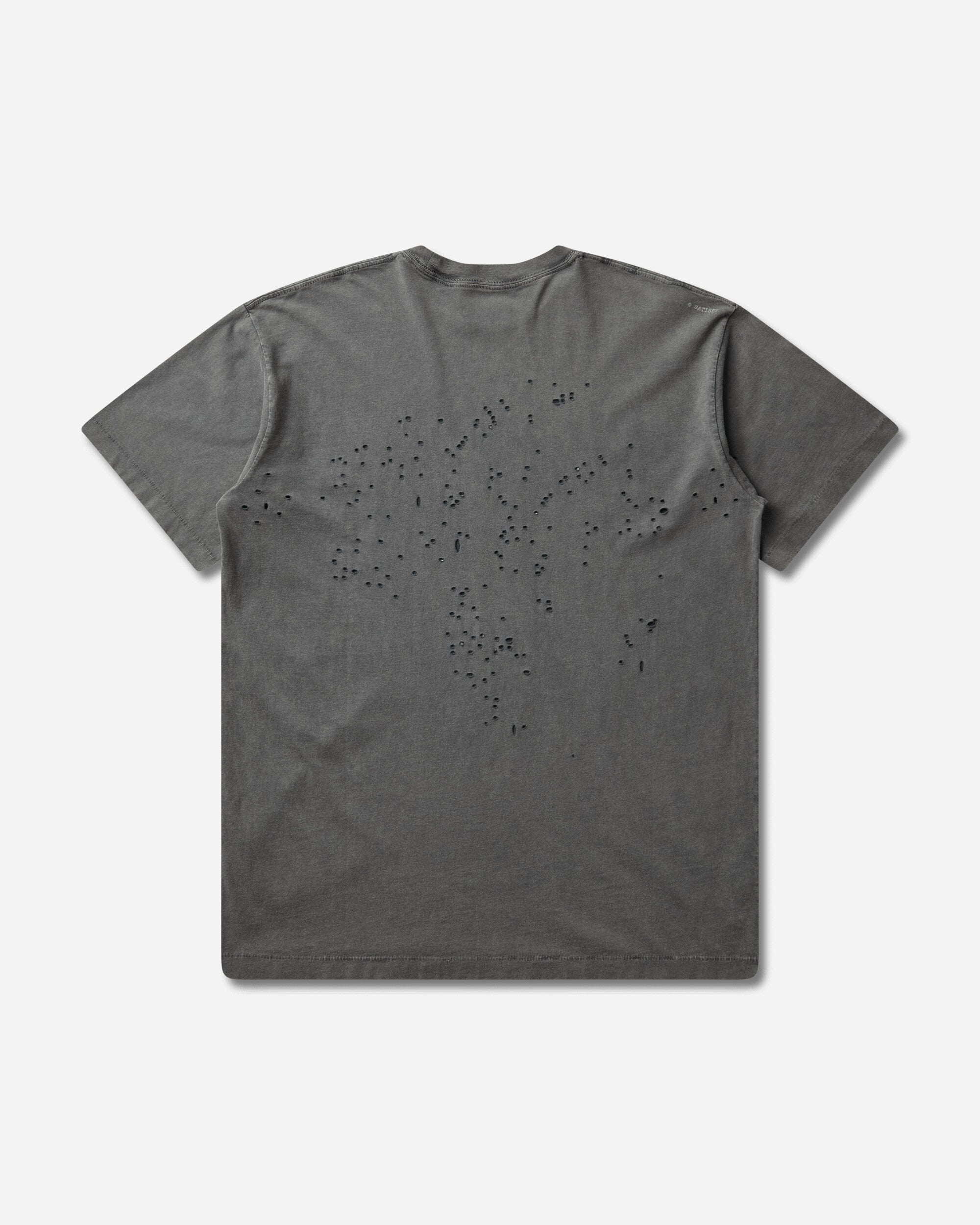Satisfy Mothtech T Shirt Faded Black T-Shirts Shortsleeve 11006 01A19